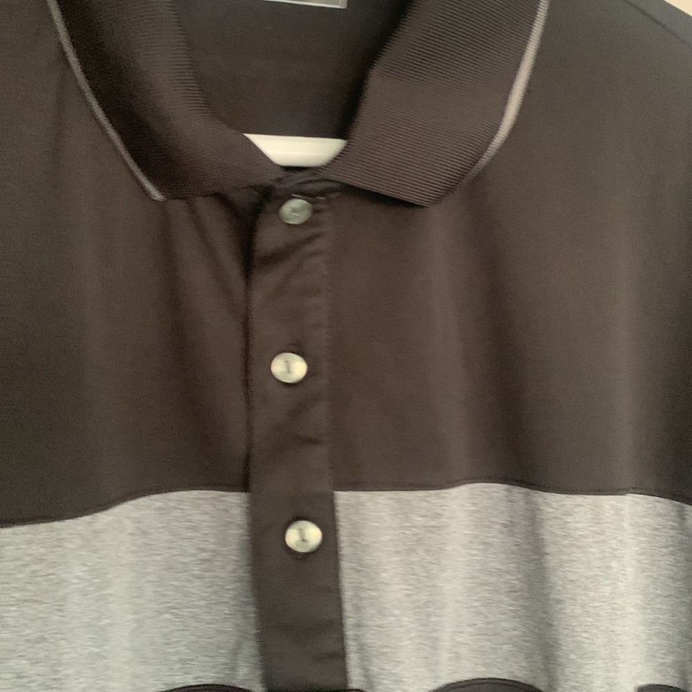 Hogan Black and Gray Polo Shirt - Picture 2 of 5